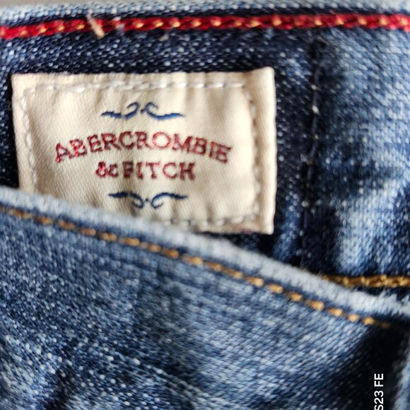 Abercrombie & Fitch Women's 1892 Button Fly Flare Jeans 90s/Y2K 10S - Picture 5 of 5
